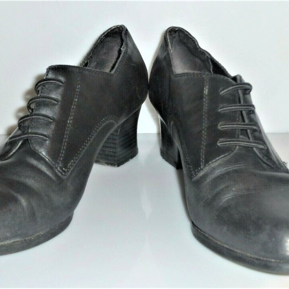 SHO1 Dr. Scholl's Woman's Black Pumps SZ 11 Gel Pac Low Heel Shoes Slip On Shoes